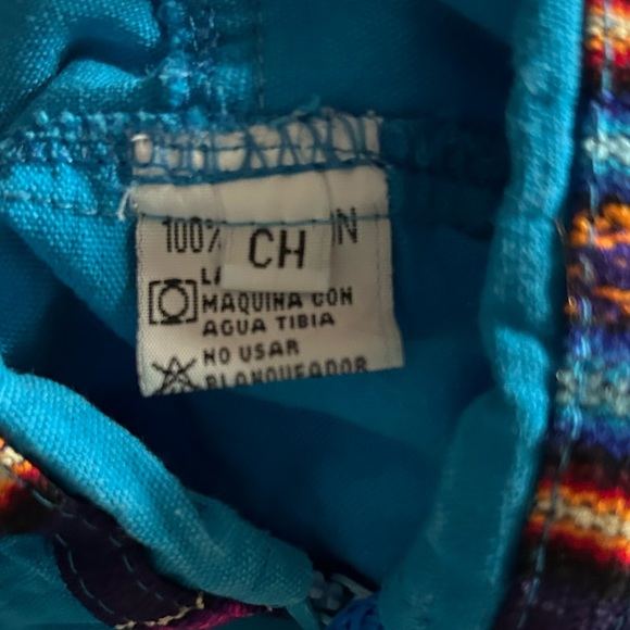 Cabo San Lucas Turquoise Windbreaker Size CH/S - Picture 8 of 10